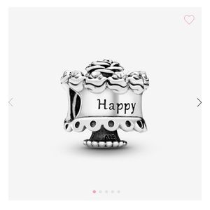 Pandora Birthday Cake Charm